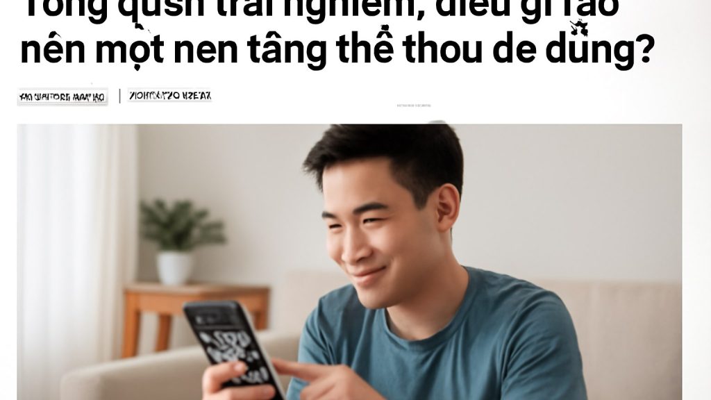 Minh họa: Tổng quan trải nghiệm: điều gì tạo nên một nền tảng thể thao dễ dùng?